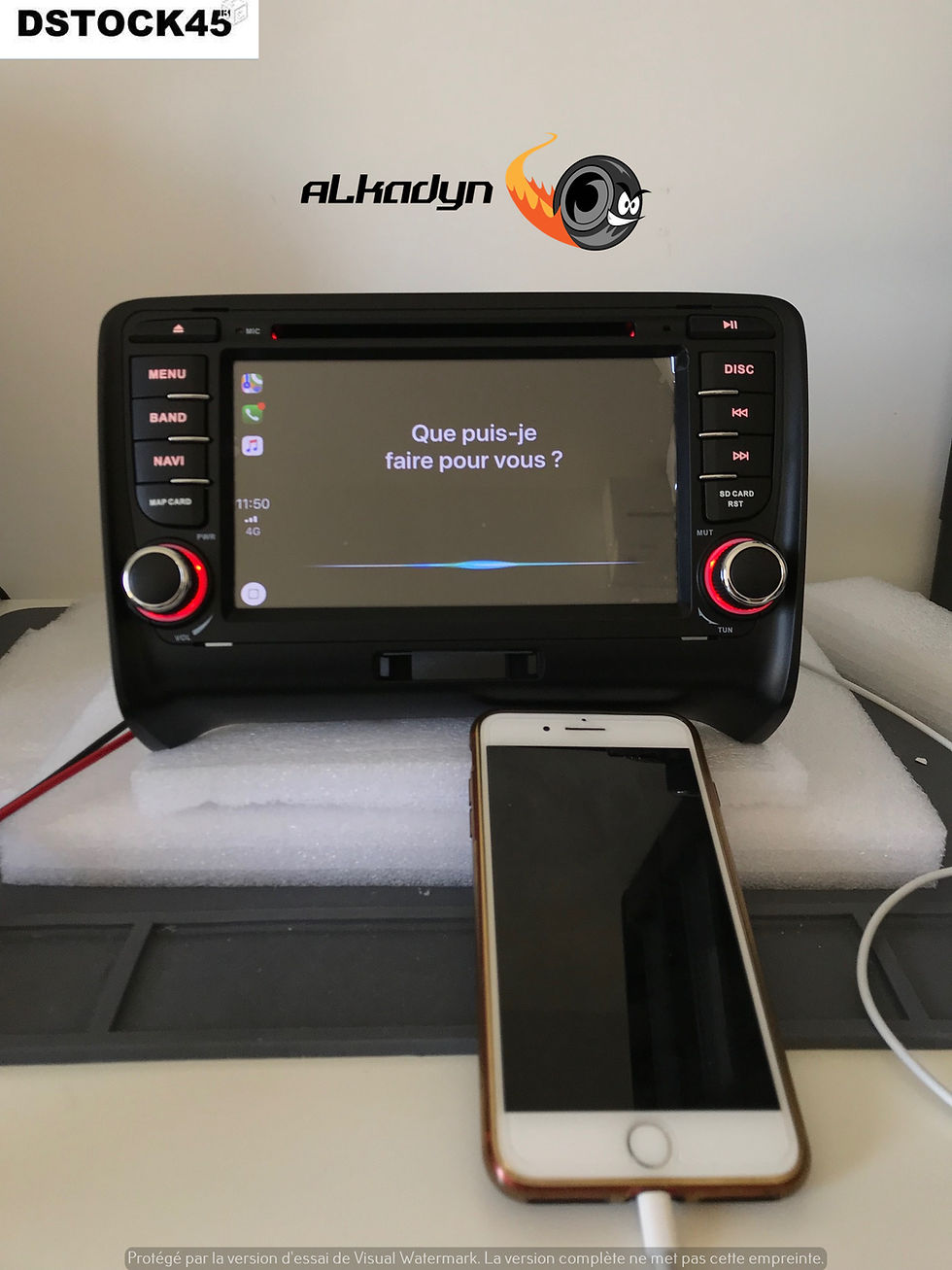 Thumbnail: Autoradio GPS Audi TT Alkadyn Android haut de gamme