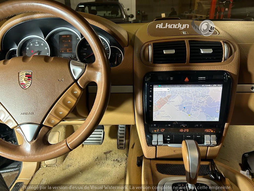 Miniature : Autoradio Gps Carplay Porsche Cayenne 2002-2012 Alkadyn Android Auto