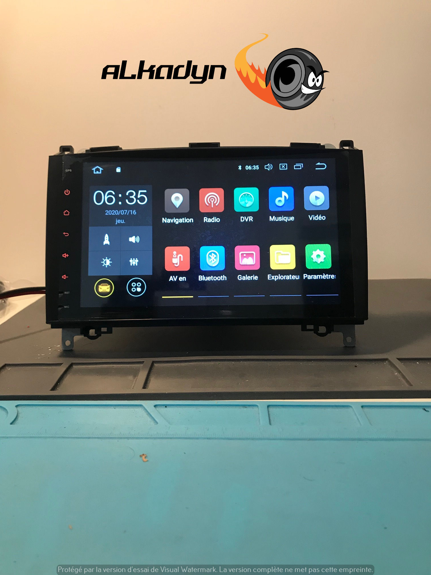 GPS Vito Viano Sprinter W639 W169 W245 Classe A B android 10.0 reconditionné