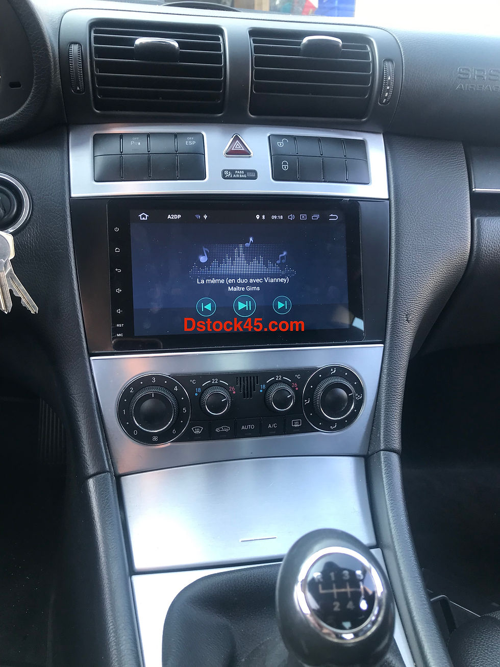 Miniatura: Autoradio GPS Mercedes Classe C W203, CLK, CLC, CLS écran king size Android 10.0