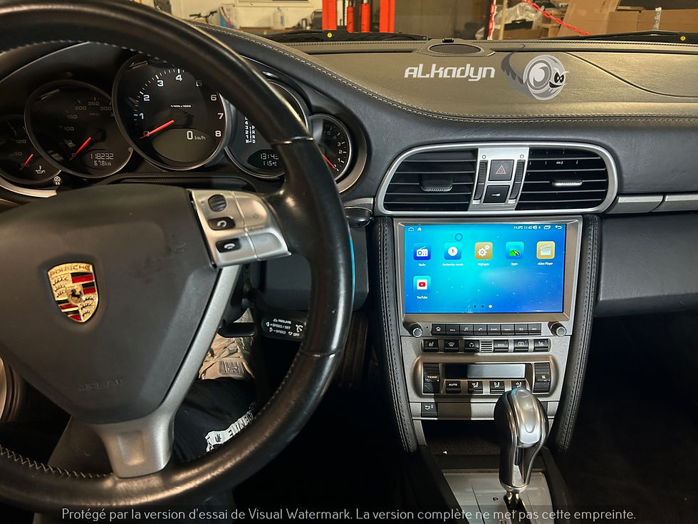 Miniatura: Gps Carplay Porsche Carrera 4 911 997 987 Cayman Alkadyn Android Auto