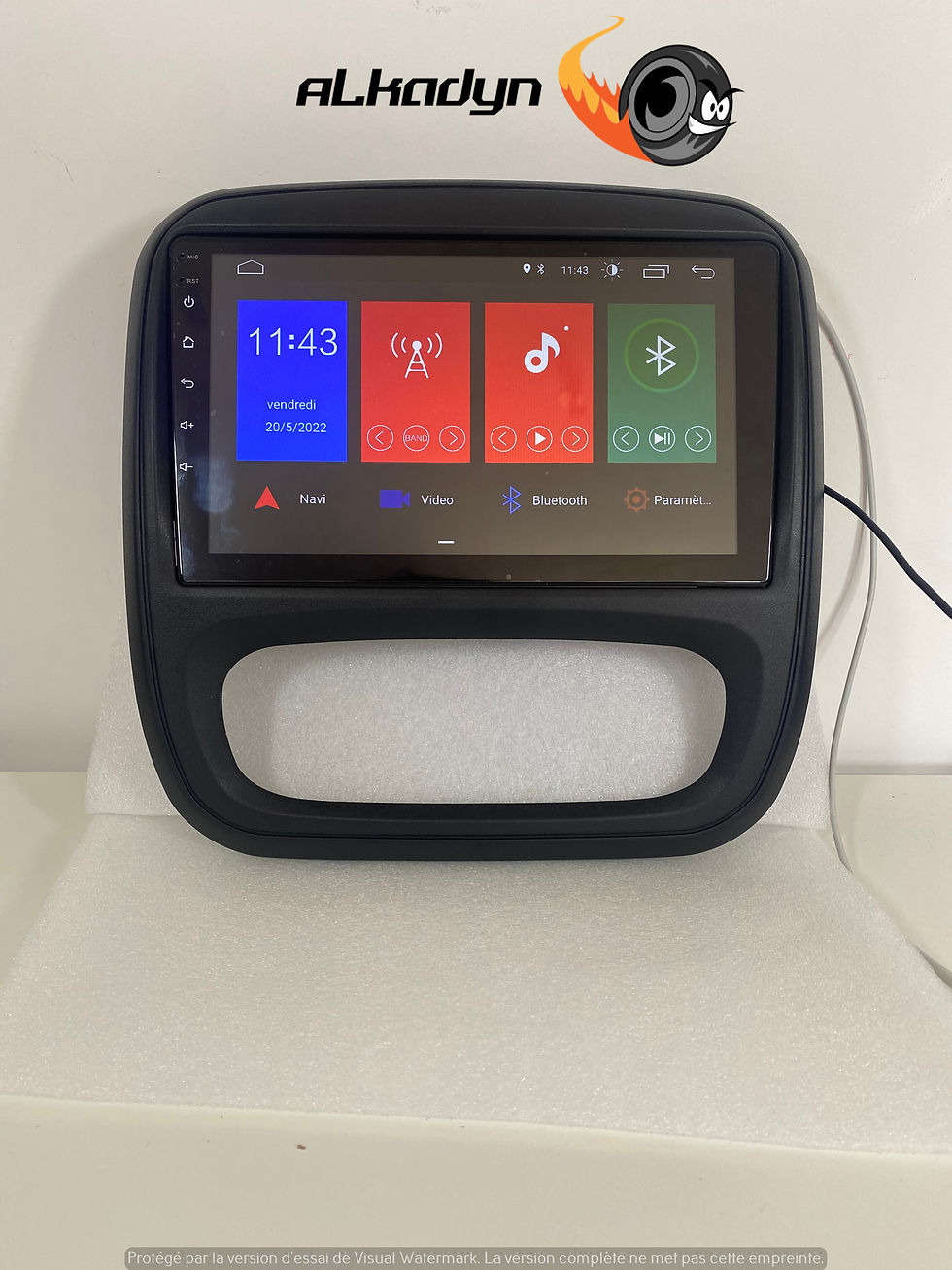 Miniaturbild: Gps Renault Trafic 3 Opel Vivaro Fiat Talento Alkadyn 2014-2021