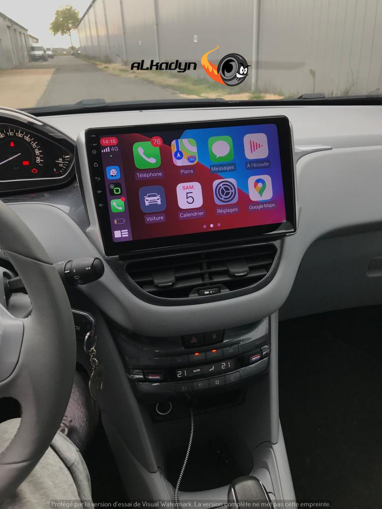 Miniatura: Autoradio carplay GPS Peugeot 208 et 2008 Alkadyn Android auto