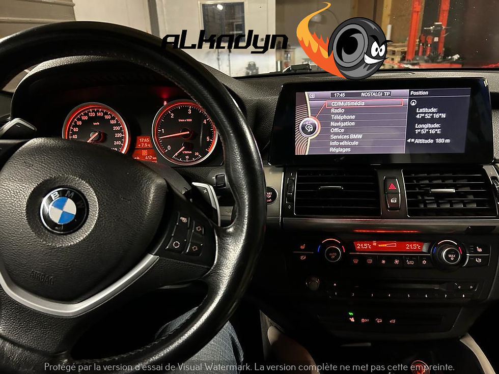 Thumbnail: Ecran carplay BMW X5 E70 X6 E71 (2007 – 2013) CIC ou CCC Android auto