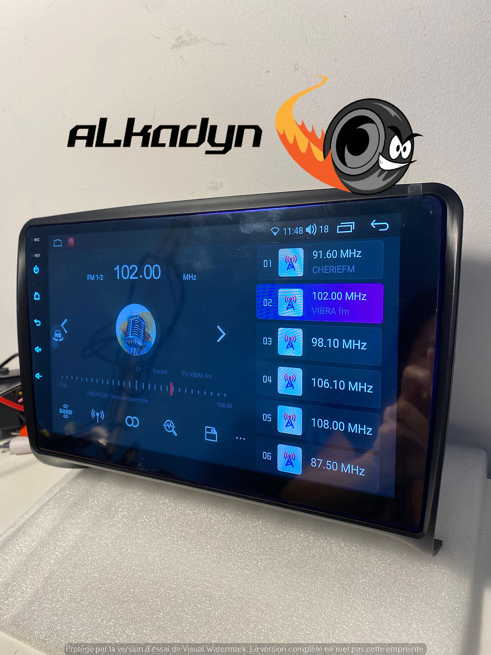 Miniatura: Autoradio GPS Audi TT MK2 Alkadyn Carplay Ecran QLED Android Auto