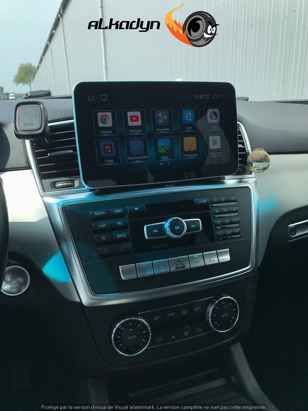 Miniatura: Gps Mercedes ML W166 GL X166 2011-2016 Android