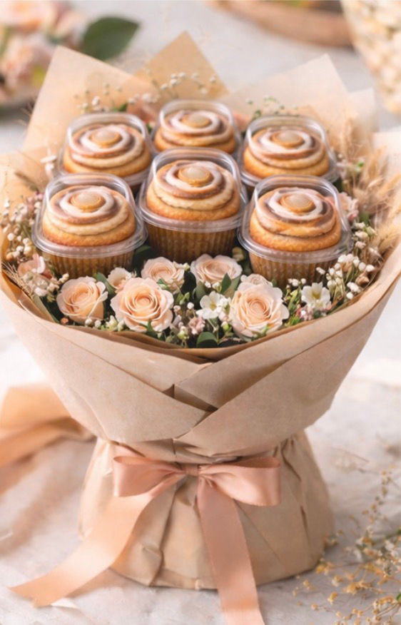 Cinnamon Roll Bouquet — Pre-Order Only
