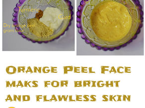 Orange Peel Face Mask for Bright and Flawless Skin