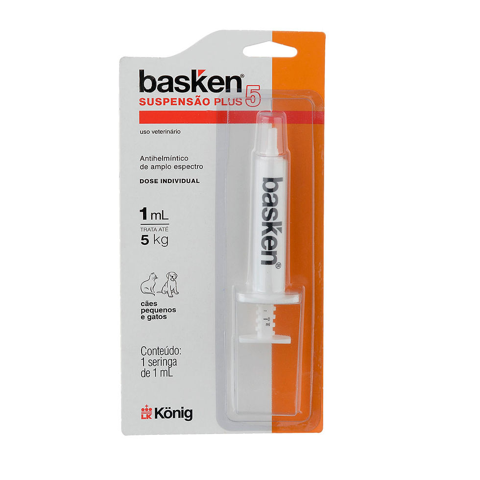 Caixa 12 Unidades - Basken Suspensão Plus 5 - 1ml