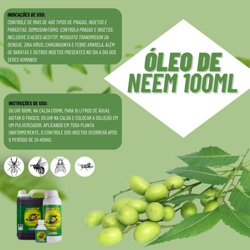 Miniatura: Óleo De Neen Puro 100 Ml - Quimiagri