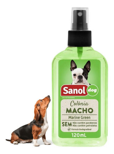 Sanol Dog Spray Colonia Macho 120ml