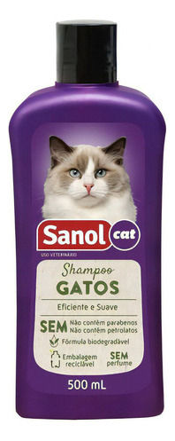 Miniatura: Shampoo Gatos Sanol Dog - 500ml