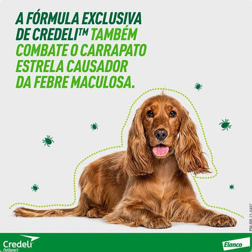 Miniatura: Credeli 56,25mg Para Cães De 1,3kg A 2,5Kg - 3 Comprimidos
