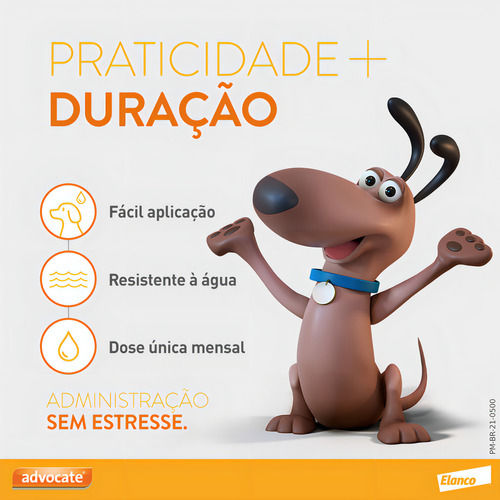 Miniatura: Advocate 0,4ml Para Cães De 1 A 4kg - 1 Pipeta