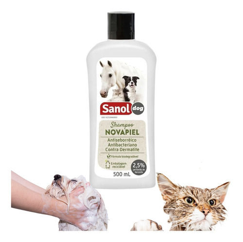 Miniatura: Shampoo Novapiel Sanol Dog 500ml
