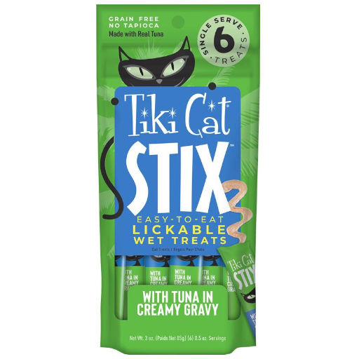 TIKI CAT STIX ATUM AO MOLHO 6 SACHES