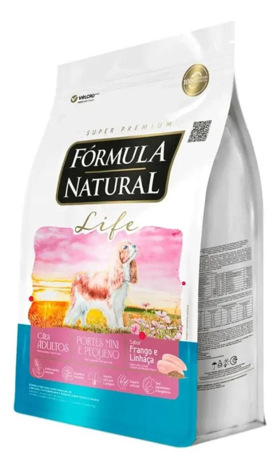 Miniatura: FÓRMULA NATURAL LIFE CÃES AD MINI/PQ 2,5KG