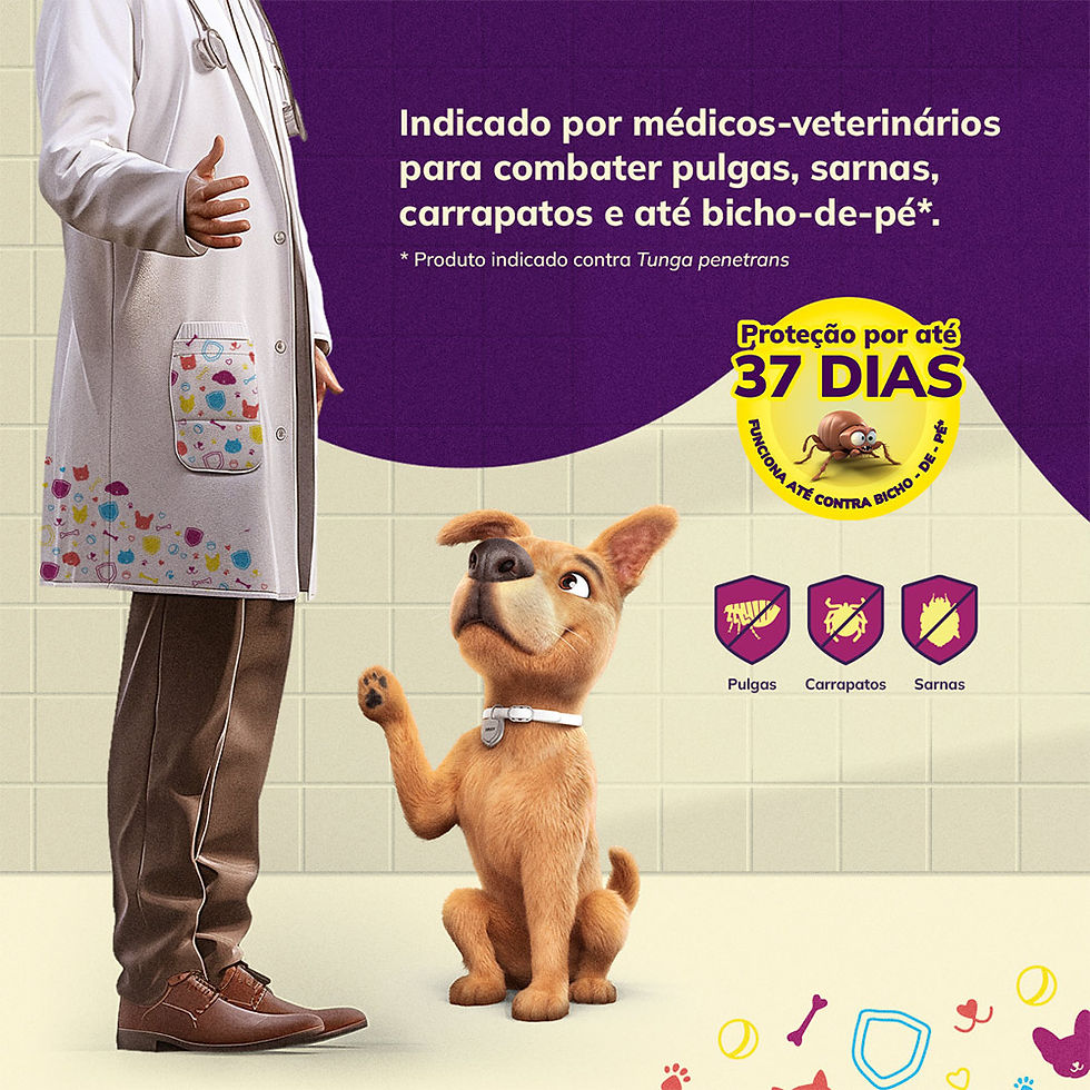 Miniatura: Defenza Antipulgas Carrapatos E Sarna 100mg Cães 4,5 A 10kg