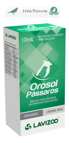 Orosol Pássaros - 10 Ml