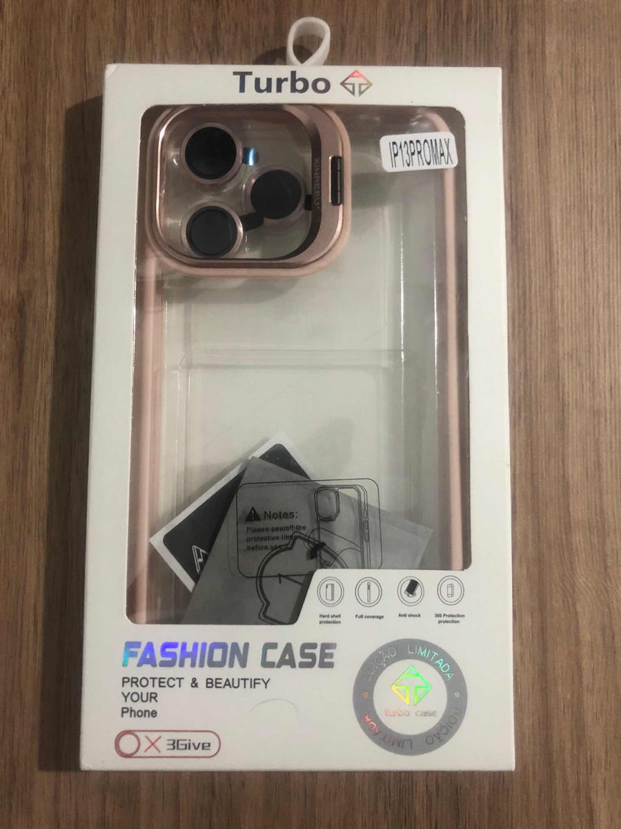 Miniatura: Capa Fashion Metal Stand Case Para iPhone 15 6.1 - PRETO