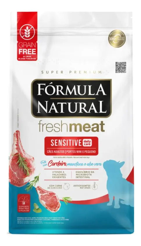 FÓRMULA NATURAL FM CÃO AD SENSITIVE CORDEIRO 1KG