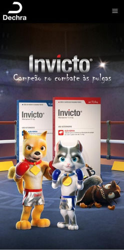 Miniatura: Invicto 11,4mg 1 Comprimido Antipulgas