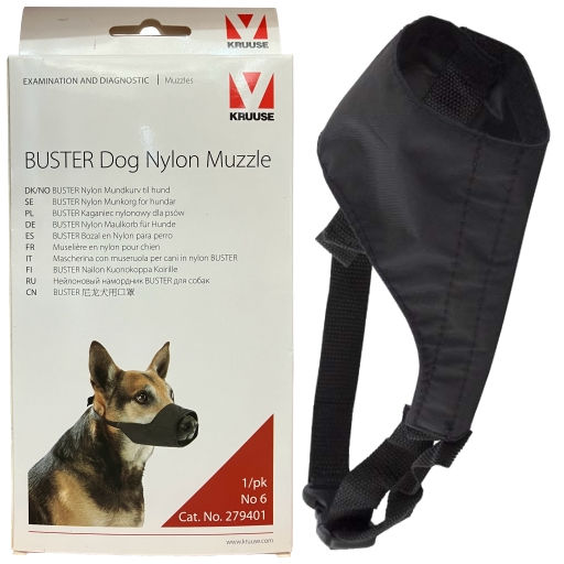 FOCINHEIRA PARA CAES EM NYLON BUSTER 6