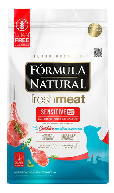 FÓRMULA NATURAL FM SENSITIVE CÃO ADULTO MINI/PQ 10,1KG