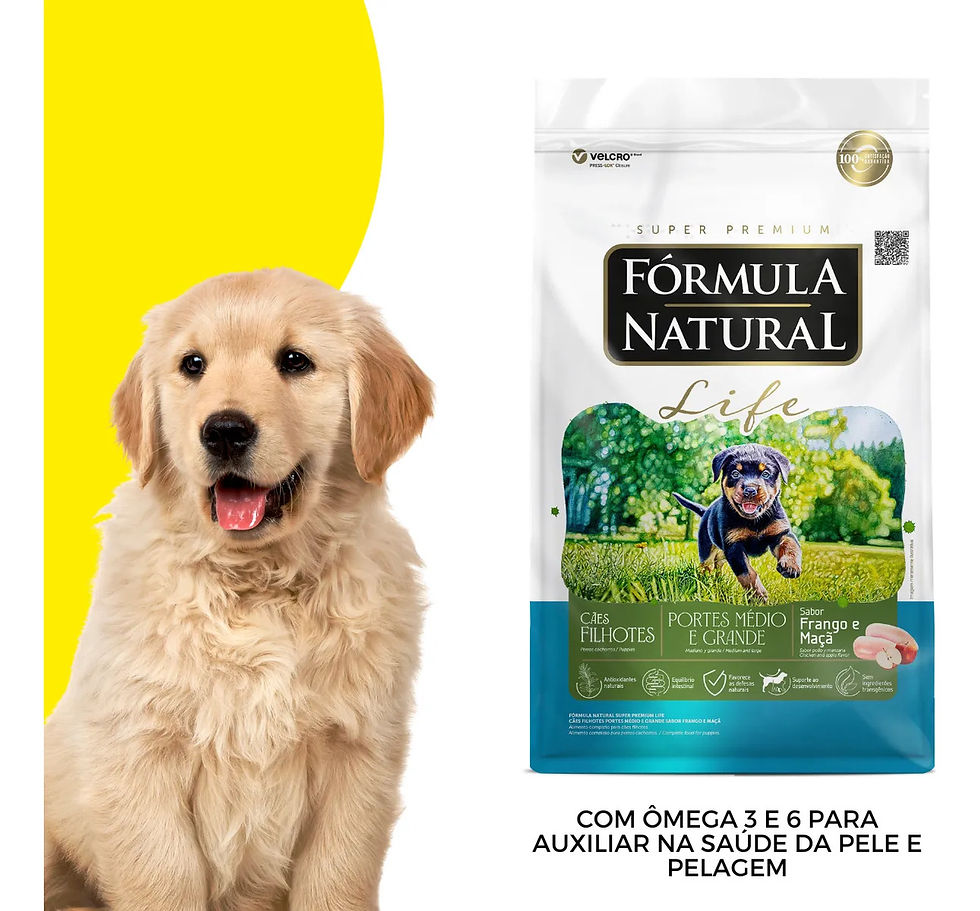 Miniatura: FÓRMULA NATURAL LIFE CÃES FILHOTES GRAN/MÉDIO 15KG