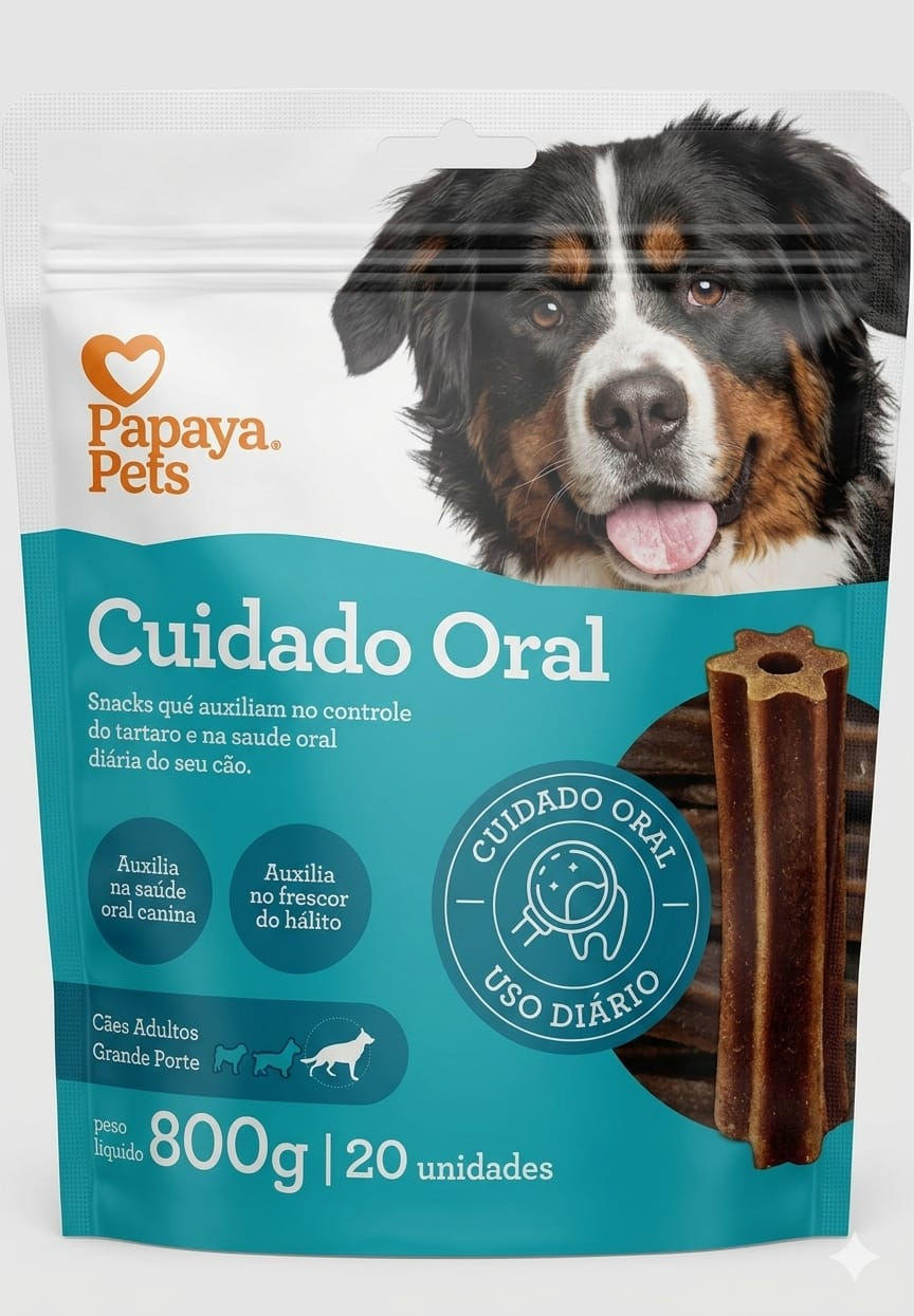 Miniatura: CUIDADO ORAL - PAPAYA PETS - 800G -  G_20UN
