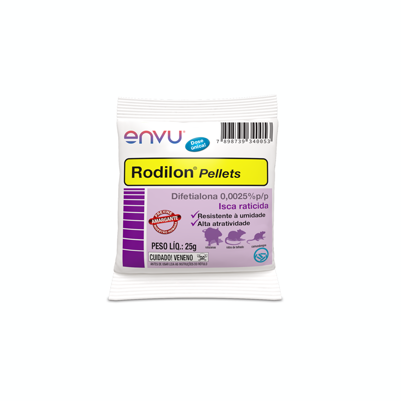 Miniatura: RODILON PELLETS 40 X 25GR ( 1KG )