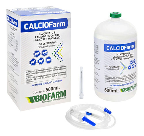 Miniatura: Calciofarm Inj. Biofarm - 500ml