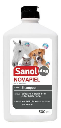 Miniatura: Shampoo Novapiel Sanol Dog 500ml