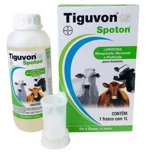Miniatura: Tiguvon Spot-on 1 Litro Contra Larvas, Moscas, Bernes Piolho