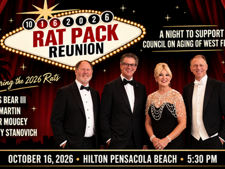 Rat Pack Reunion Returns to Pensacola Beach to Honor Four Community Leaders