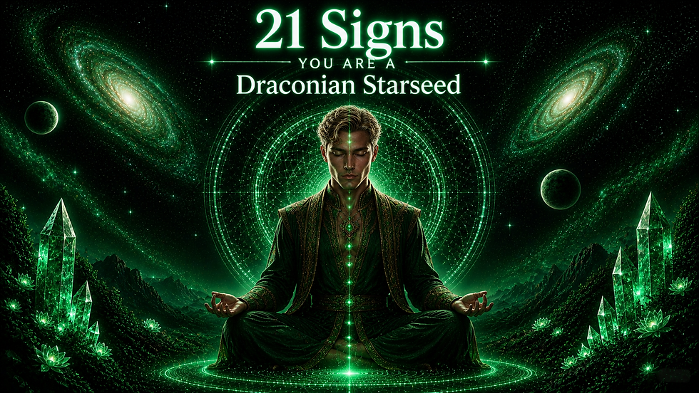 21 Hidden Signs You Carry Draconian Starseed Energy