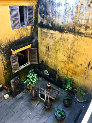 Courtyard in Hoi-An Vietnam