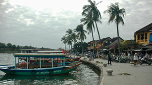 Riverside in Hoi-An Vietnam