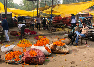 Local market in Jaipur India