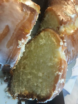 Inside 7 up Pound Cake