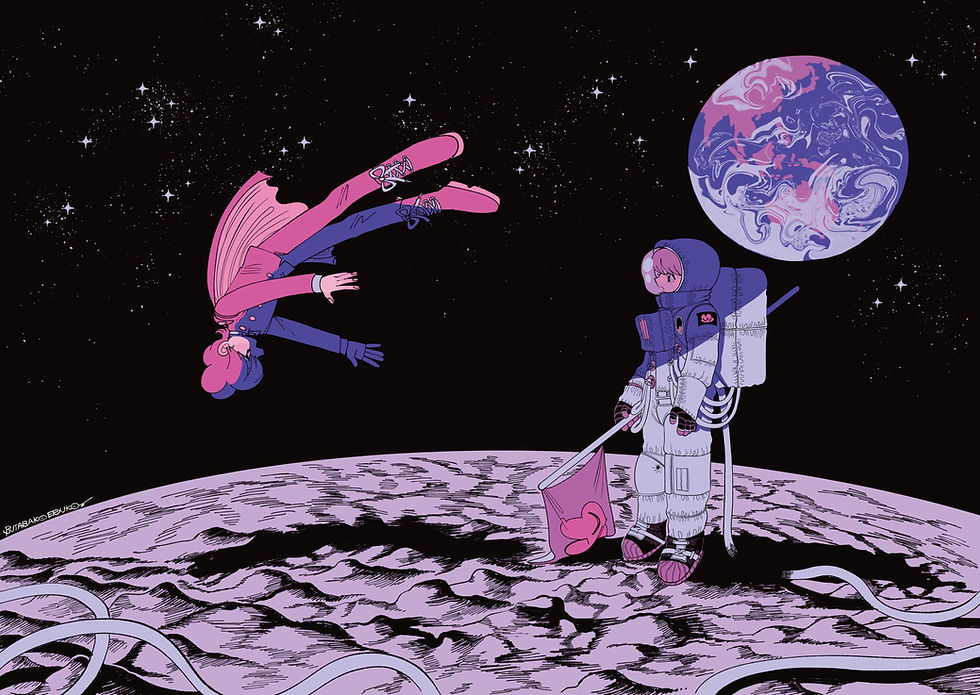 Interview with manga artist, illustrator and exhibition organiser, Eruko Butabako!