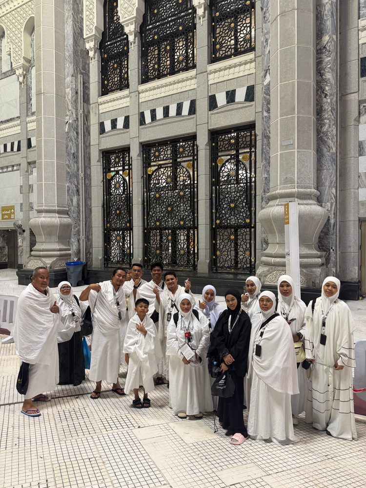 Sesi bimbingan bersama mutawwif