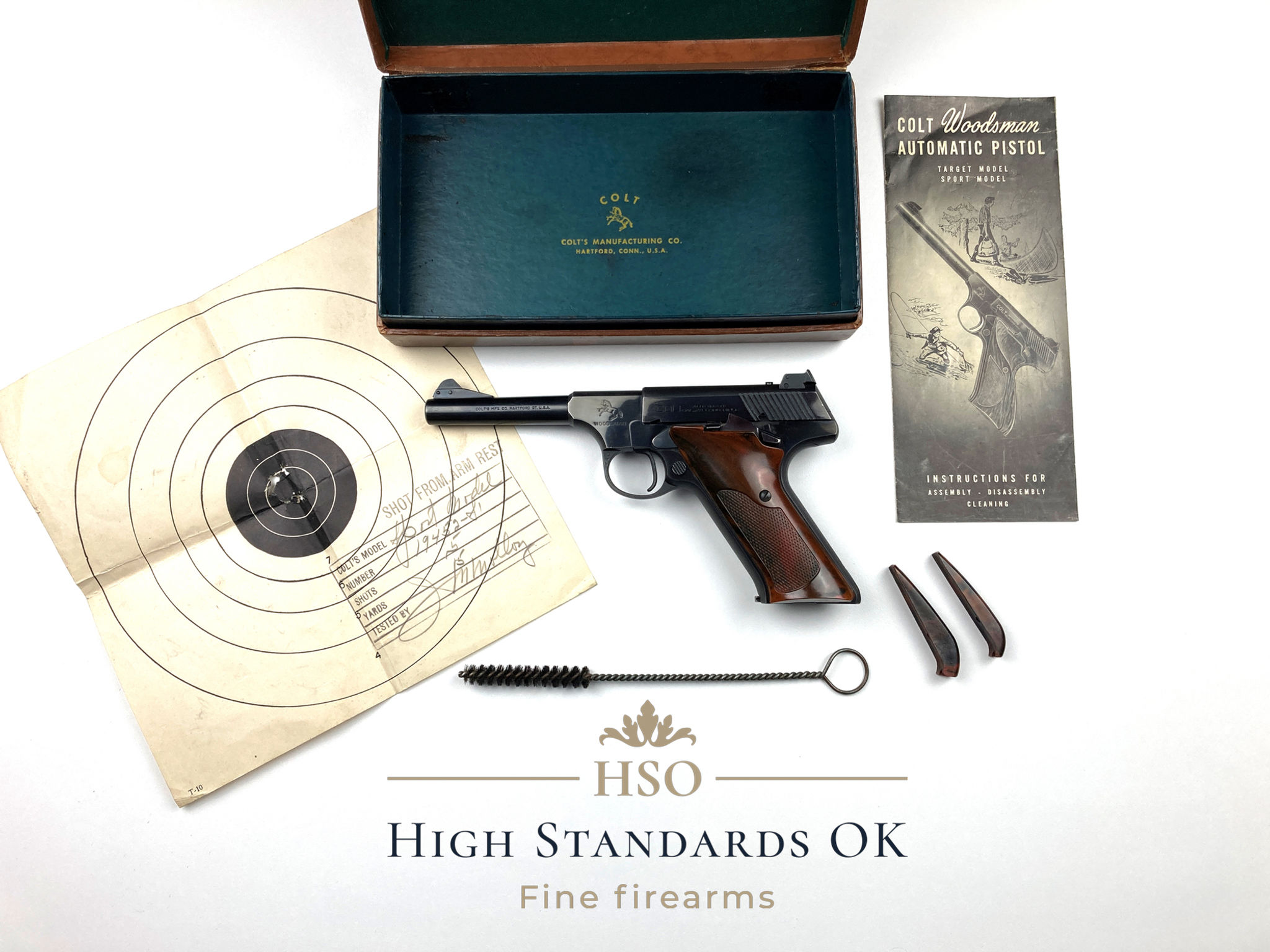 Colt Woodsman Sport 2nd series, manf. 1949