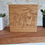 Thumbnail: Personalised Engraved Childs Drawing Oak Plaque