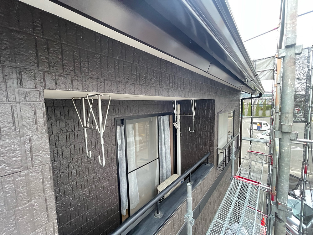 雨樋、破風板 完了