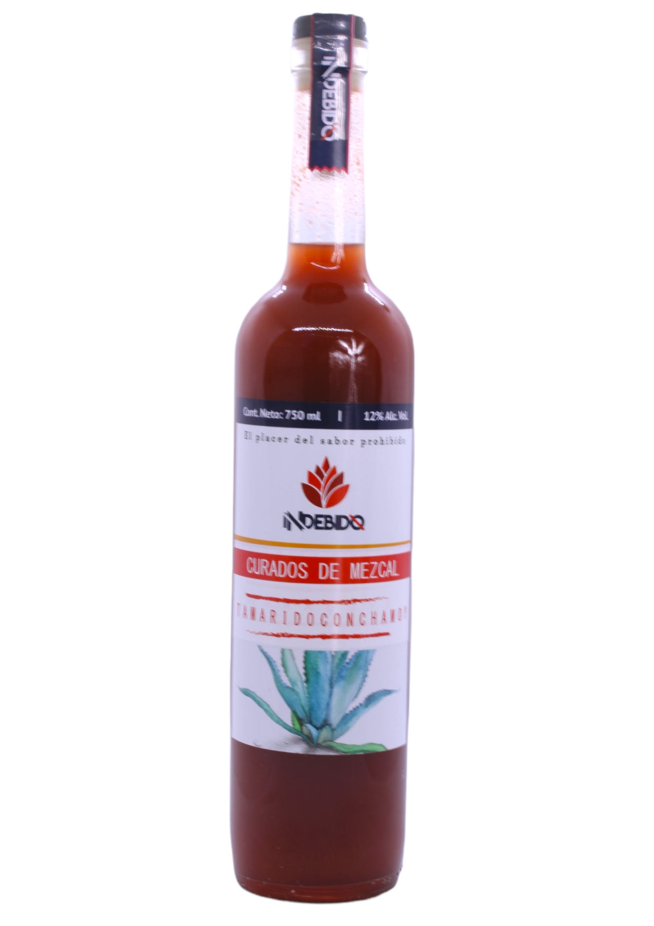 Curados de Mezcal Tamarindo con Chamoy 12% ALC, 750 ML