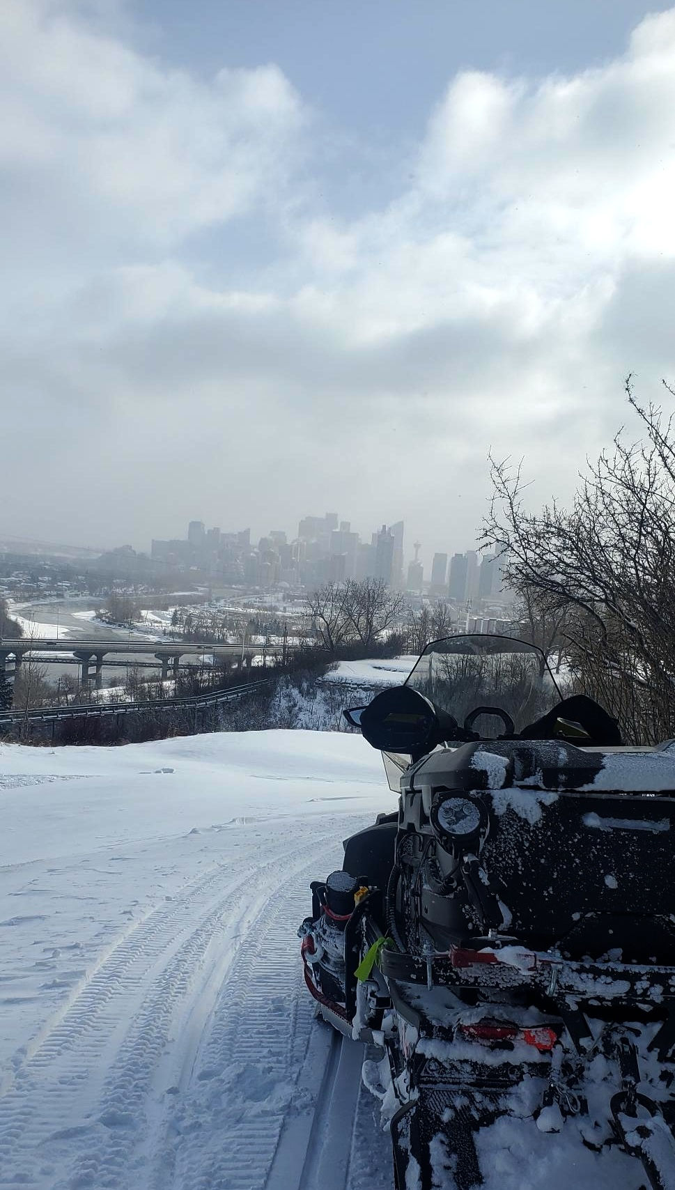 skandic overlooking city