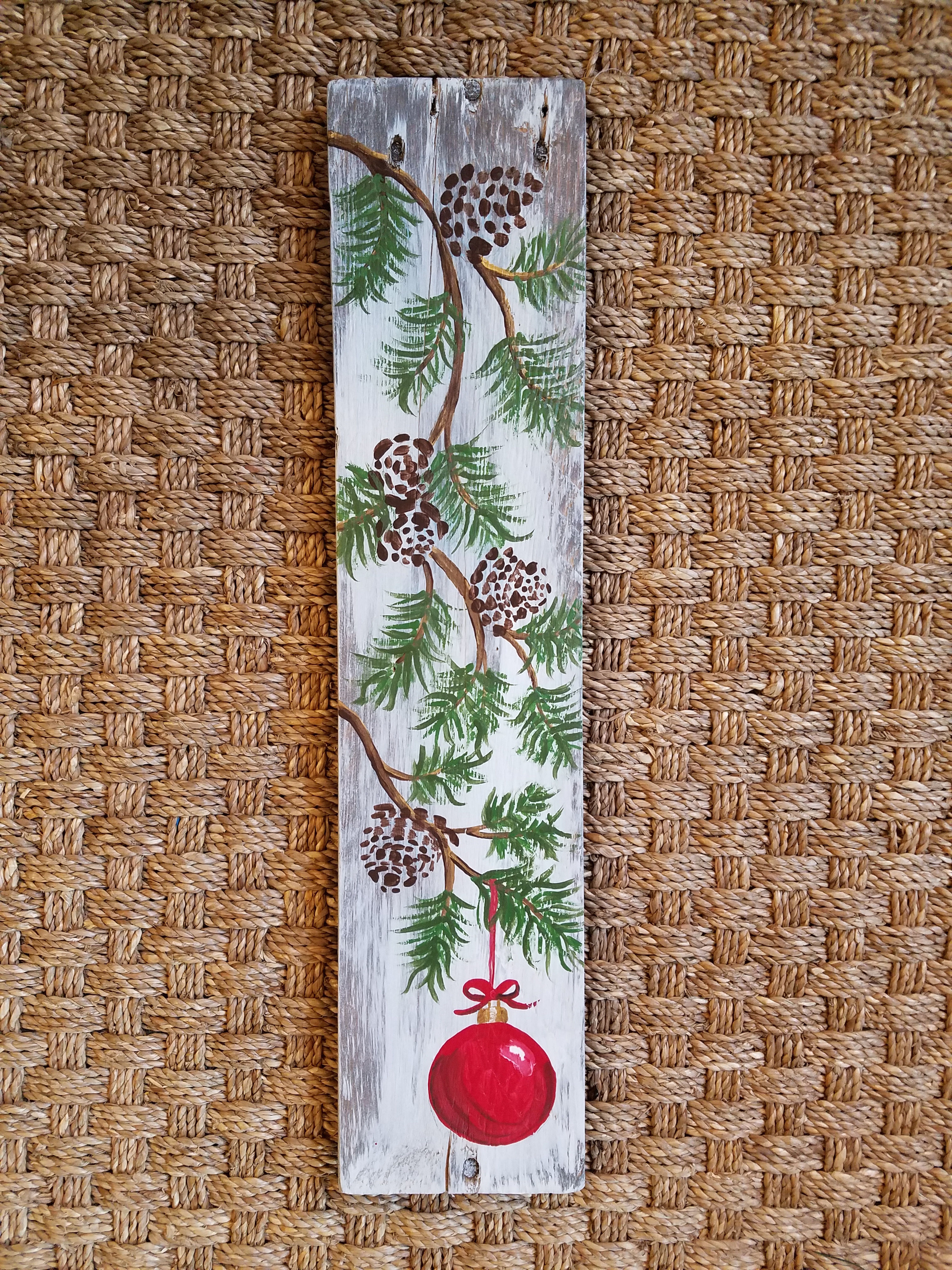 Ornament Branch Sign