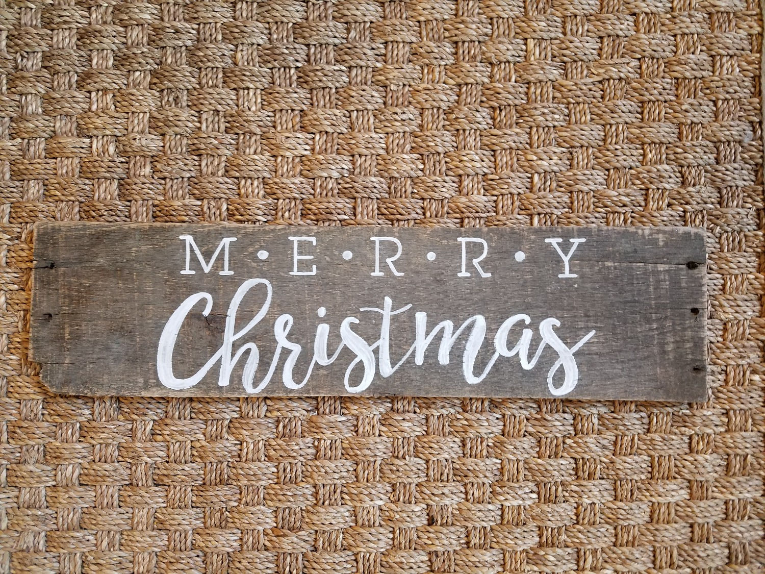 Merry Christmas Sign