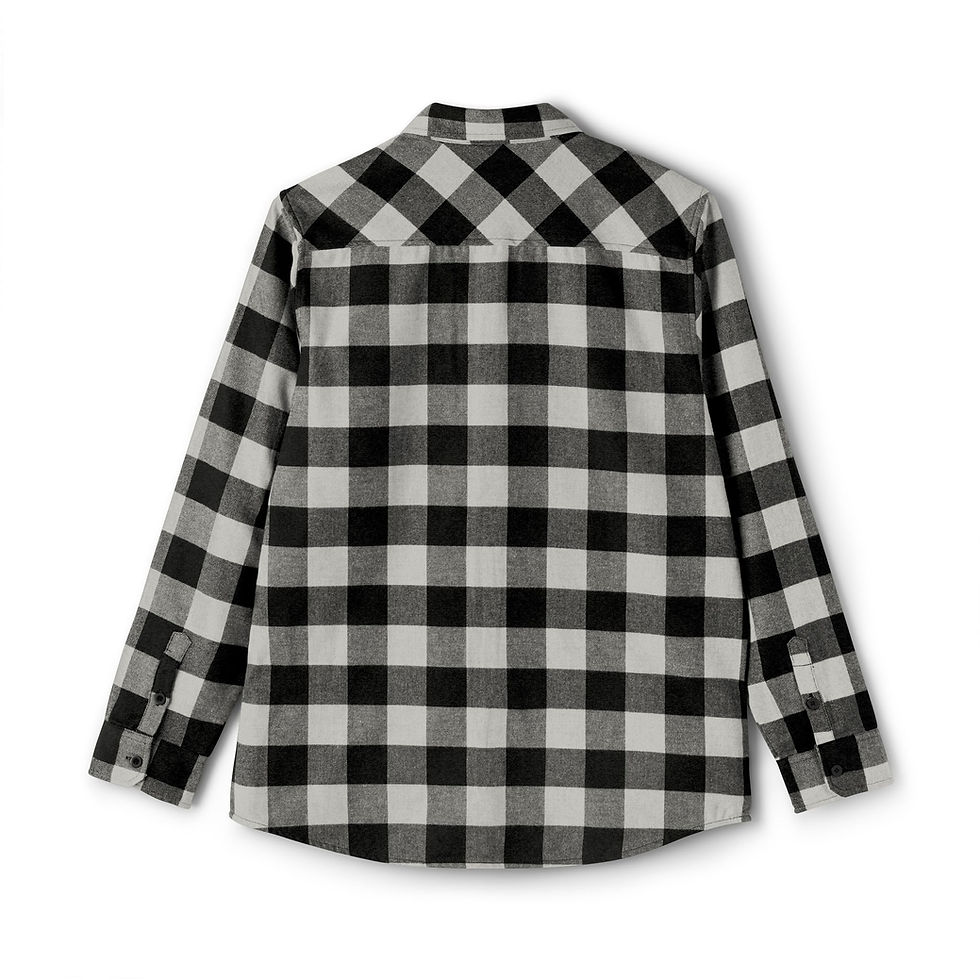 Thumbnail: Cozy Unisex Flannel Shirt, Comfortable Plaid Shirt, Casual Wear,
